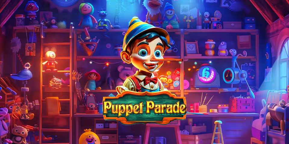 Puppet Parade by Maverix, available for your casino platform