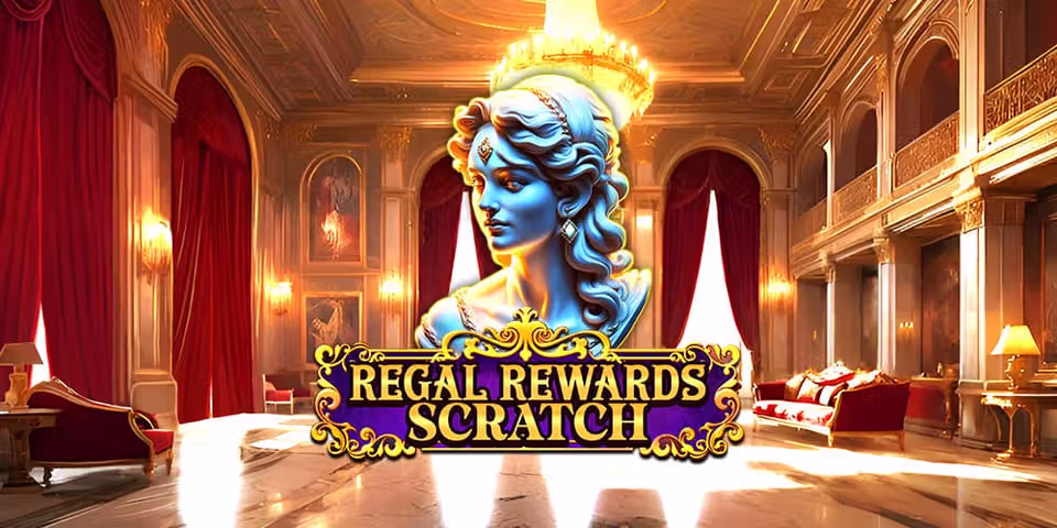 Regal Rewards Scratch by Maverix, available for your casino platform