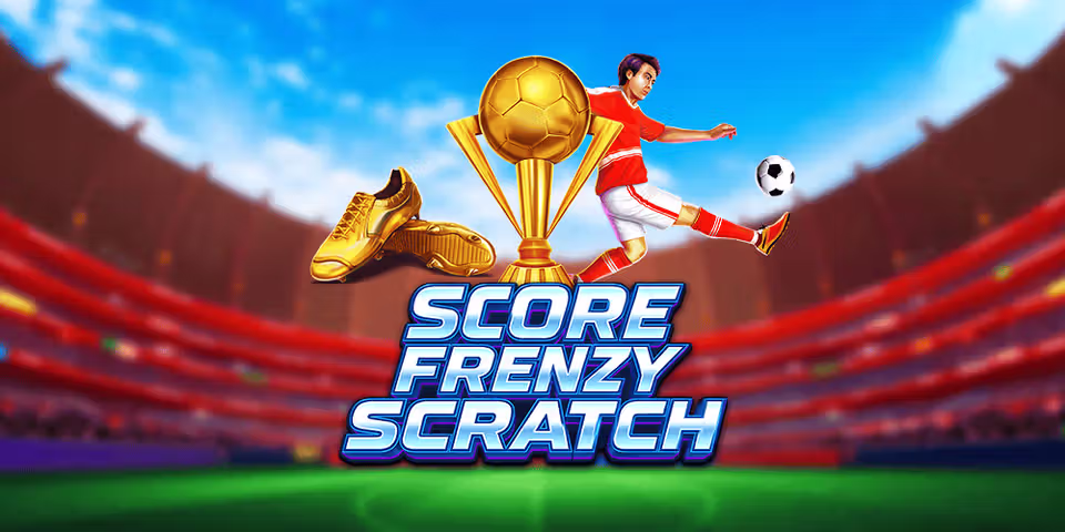 Score Frenzy Scratch by Maverix, available for your casino platform