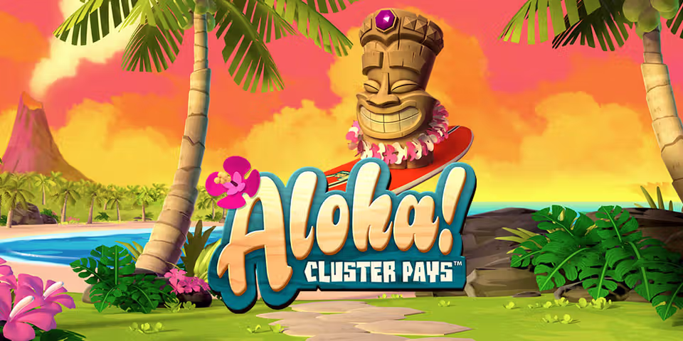 Aloha! Cluster Pays by NetEnt, available for your casino platform