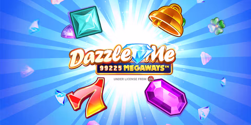 Dazzle Me Megaways by NetEnt, available for your casino platform