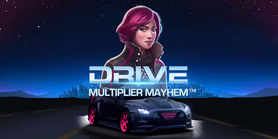 Drive: Multiplier Mayhem by NetEnt, available for your casino platform