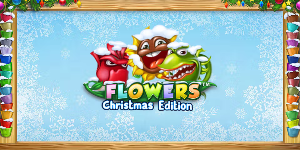 Flowers Christmas Edition by NetEnt, available for your casino platform