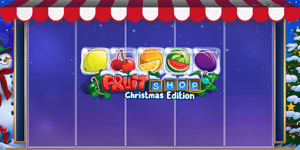 Fruit Shop Christmas Edition by NetEnt, available for your casino platform