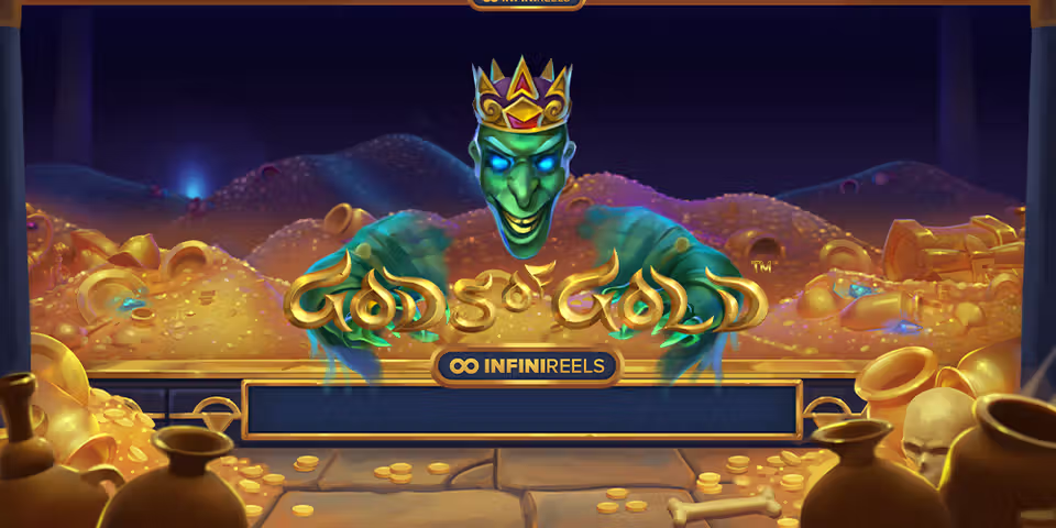 Gods Of Gold: InfiniReels by NetEnt, available for your casino platform