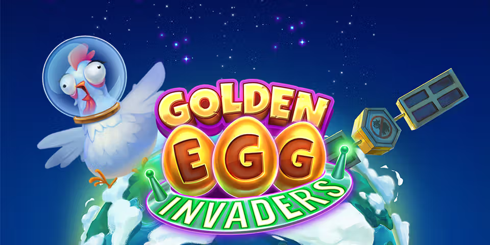 Golden Egg Invaders by NetEnt, available for your casino platform