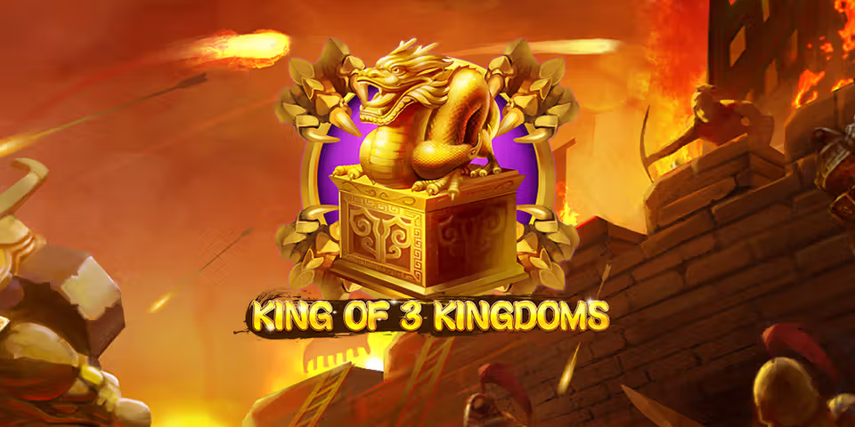 King of 3 Kingdoms by NetEnt, available for your casino platform