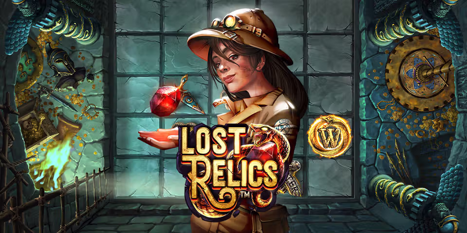 Lost Relics by NetEnt, available for your casino platform
