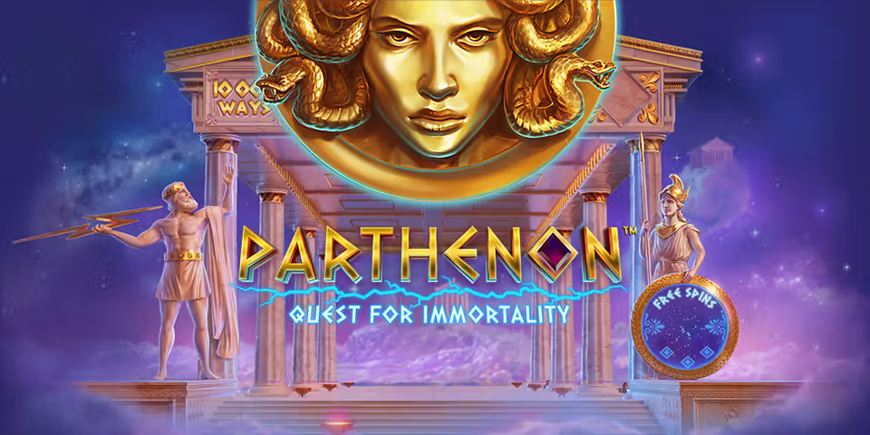 Parthenon: Quest for Immortality by NetEnt, available for your casino platform