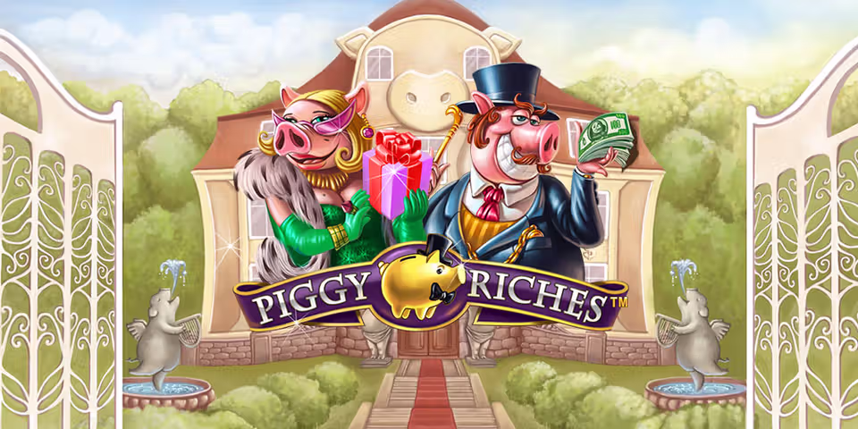 Piggy Riches by NetEnt, available for your casino platform