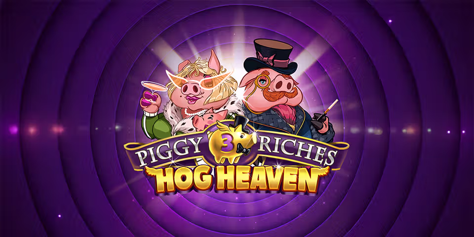Piggy Riches 3: Hog Heaven by NetEnt, available for your casino platform
