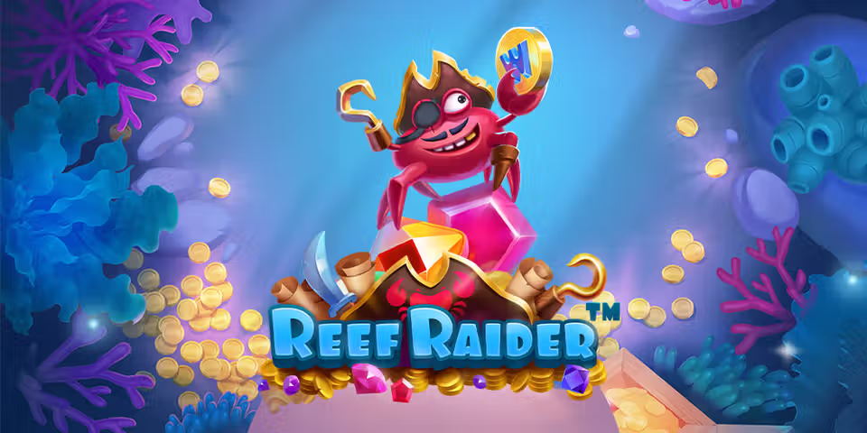 Reef Raider by NetEnt, available for your casino platform