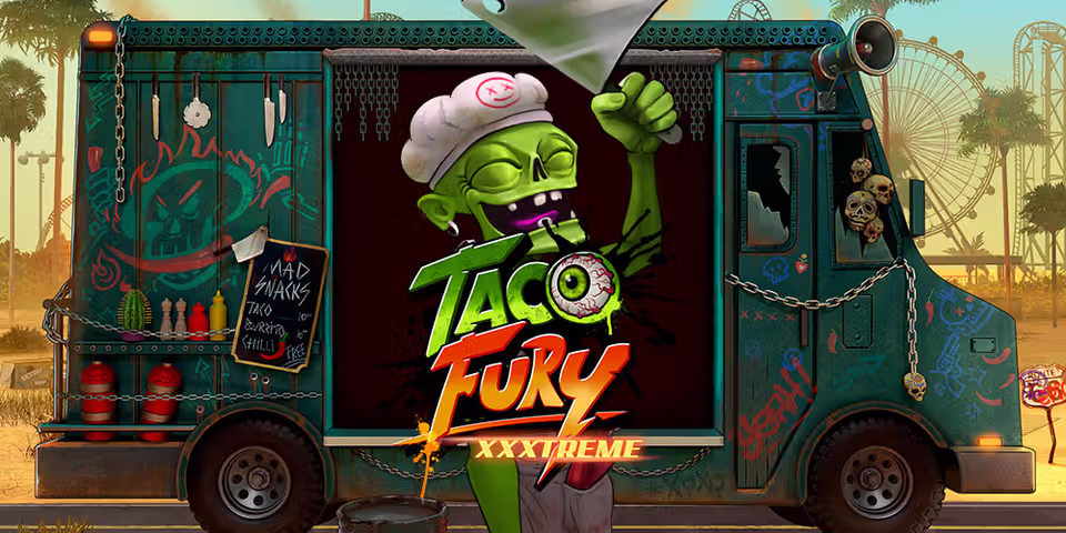 Taco Fury XXXtreme by NetEnt, available for your casino platform