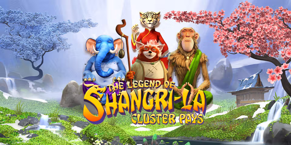 The Legend of Shangri-La: Cluster Pays by NetEnt, available for your casino platform