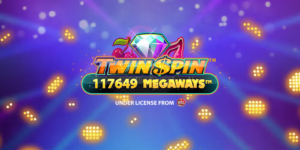 Twin Spin Megaways by NetEnt, available for your casino platform