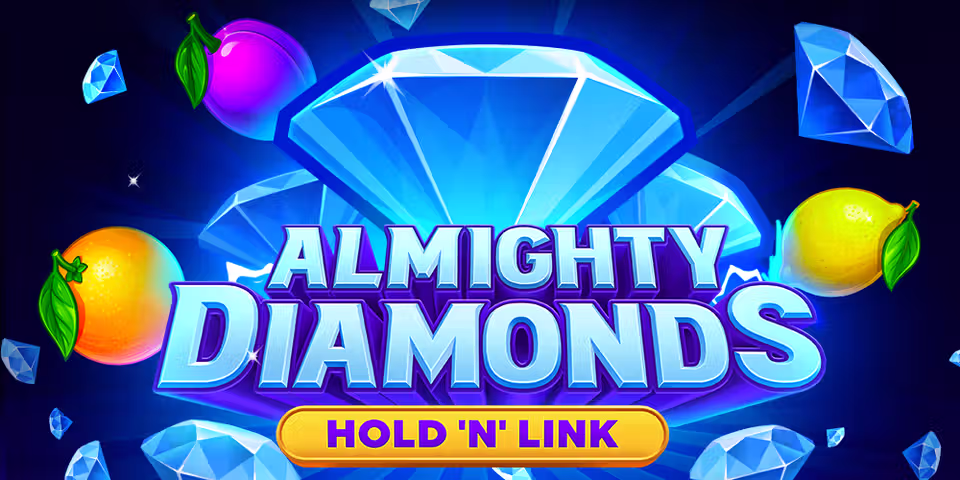 Almighty Diamonds: Hold 'N' Link by NetGame, available for your casino platform