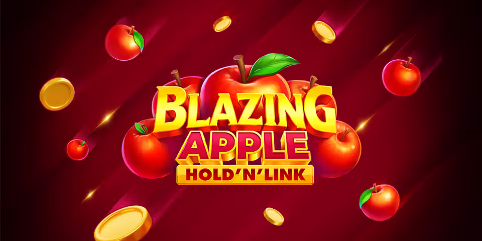 Blazing Apple: Hold 'N' Link by NetGame, available for your casino platform