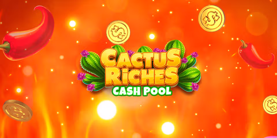 Cactus Riches Cash Pool by NetGame, available for your casino platform