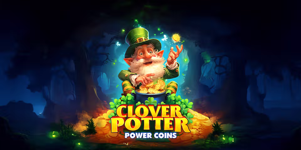 Clover Potter: Power Coins by NetGame, available for your casino platform