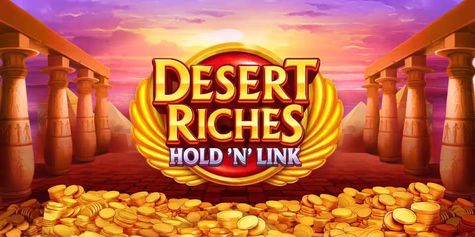 Desert Riches: Hold 'N' Link by NetGame, available for your casino platform