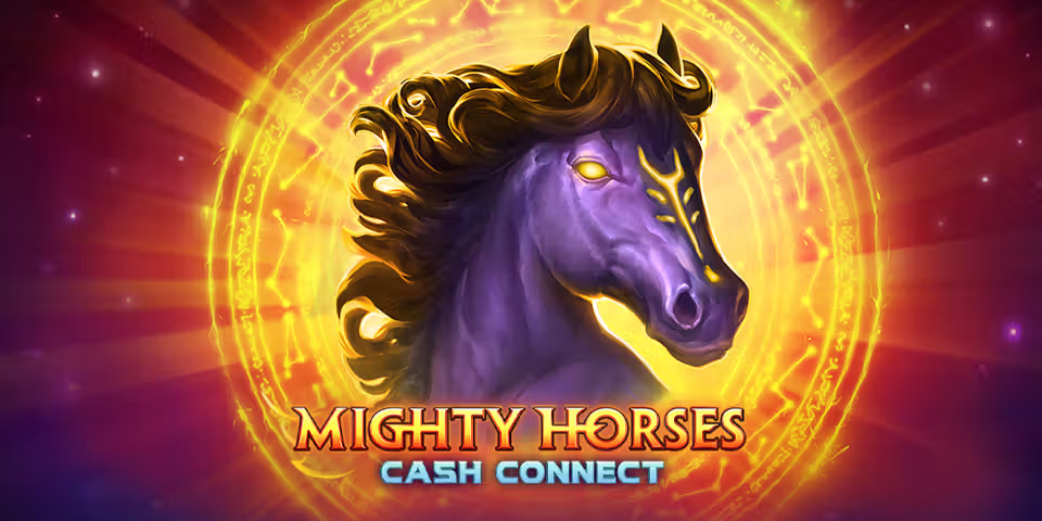 Mighty Horses: Cash Connect by NetGame, available for your casino platform
