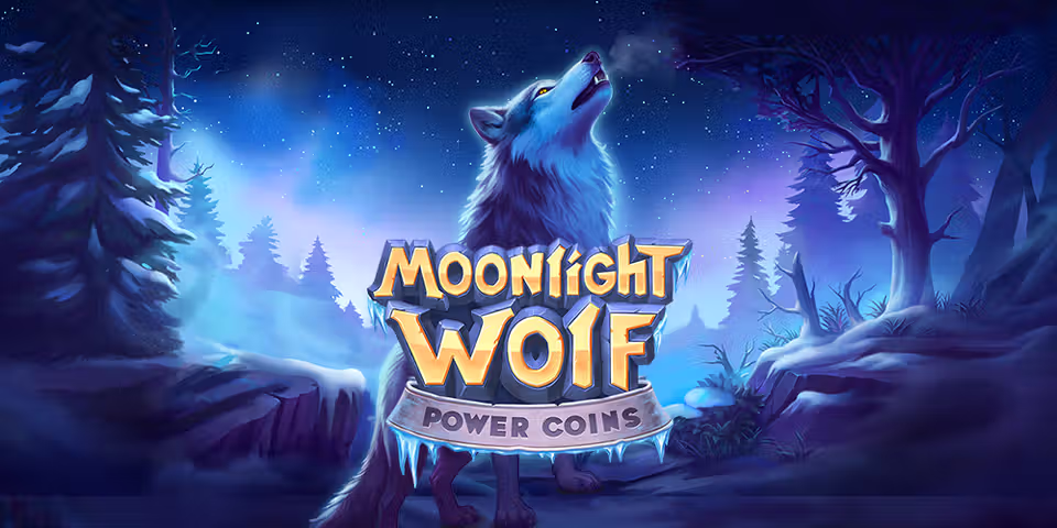 Moonlight Wolf: Power Coins by NetGame, available to add to your casino platform