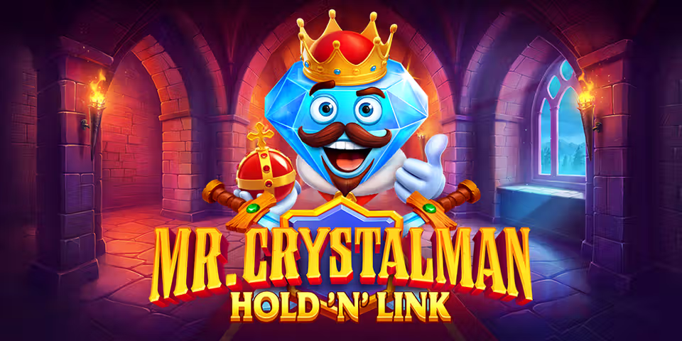 Mr. Crystalman Hold 'N' Link by NetGame, available for your casino platform