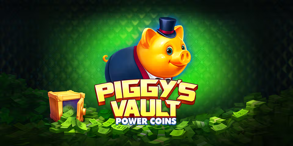 Piggy’s Vault: Power Coins by NetGame, available for your casino platform