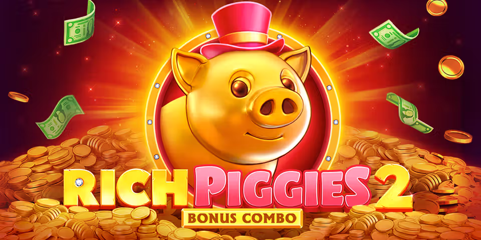 Rich Piggies 2: Bonus Combo by NetGame, available for your casino platform