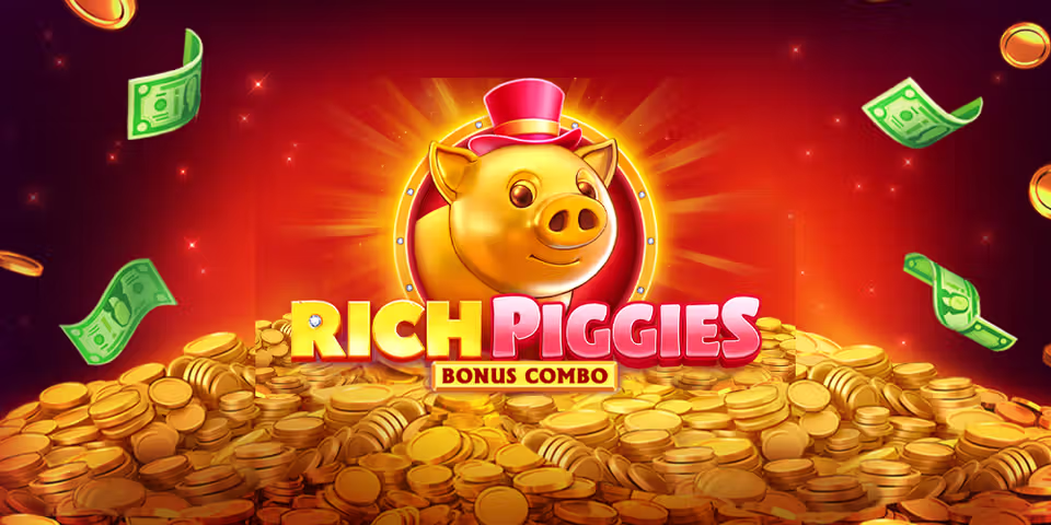 Rich Piggies: Bonus Combo by NetGame, available for your casino platform