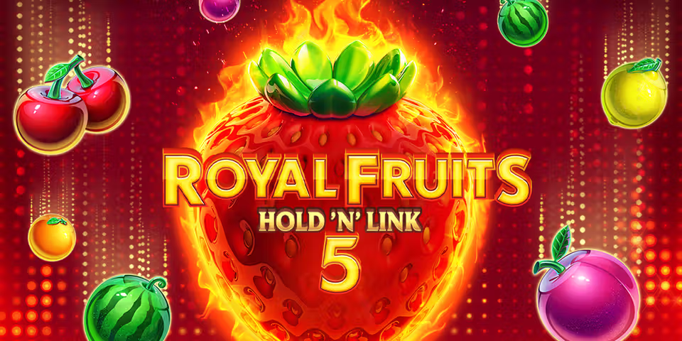Royal Fruits 5: Hold 'n' Link by NetGame, available for your casino platform