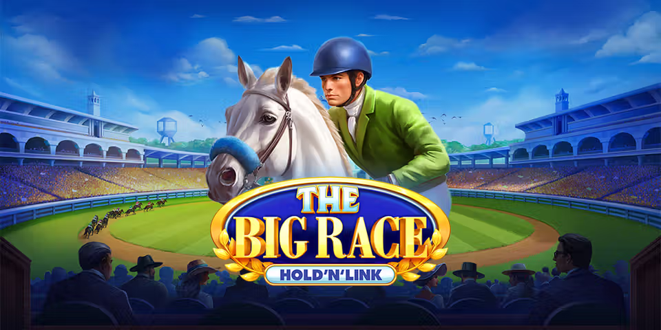The Big Race: Hold 'N' Link by NetGame, available for your casino platform