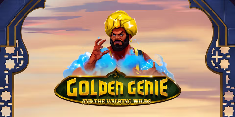 Golden Genie and the Walking Wilds by Nolimit City, available for your casino platform