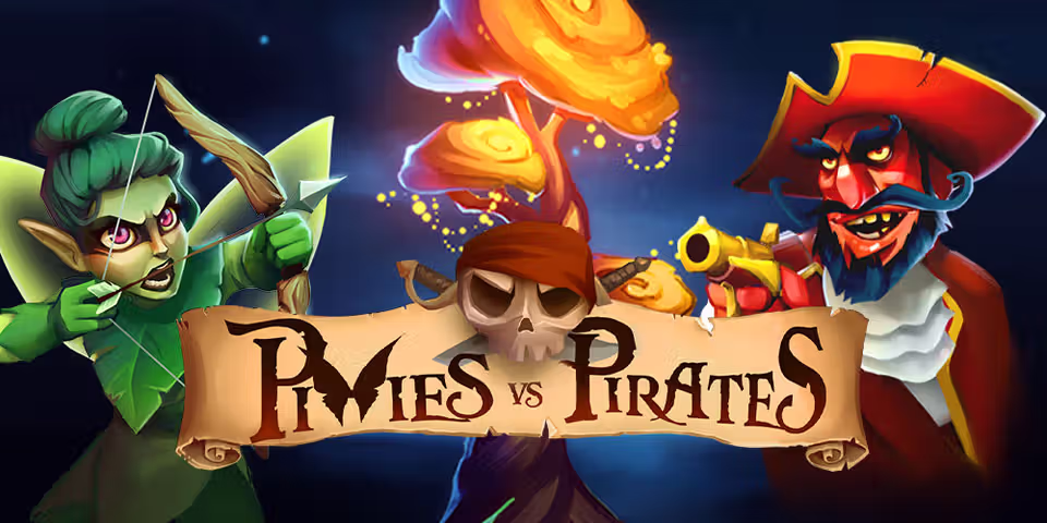 Pixies vs Pirates by Nolimit City, available for your casino platform