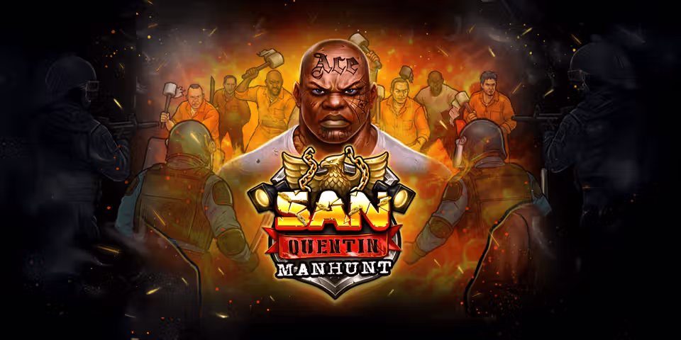 San Quentin Manhunt by Nolimit City, available for your casino platform