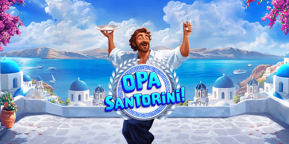 Opa Santorini! by Nownow Gaming, available for your casino platform