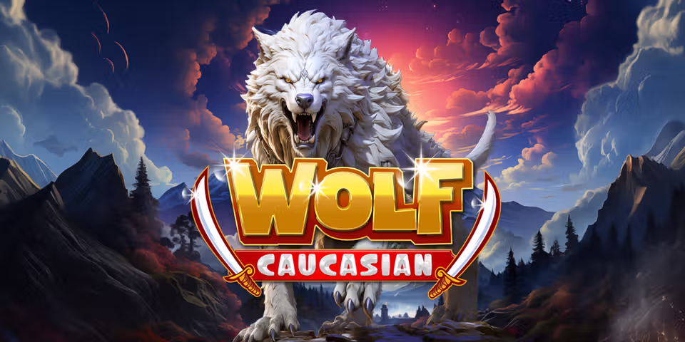 Caucasian Wolf by Onlyplay, available for your casino platform