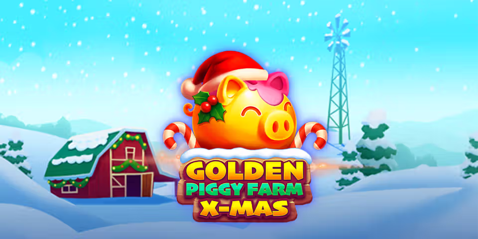 Golden Piggy Farm X-Mas by Onlyplay, available for your casino platform