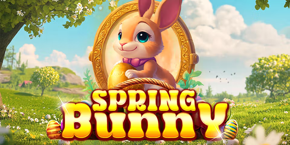 Spring Bunny by Onlyplay, available for your casino platform