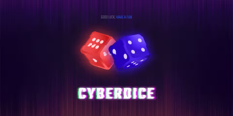 Cyberdice by Orbital Gaming, available for your casino platform