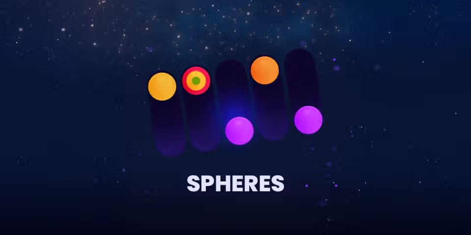 Spheres by Orbital Gaming, available for your casino platform