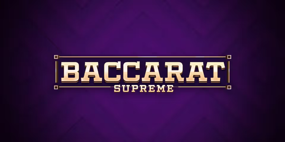 Baccarat Supreme by OneTouch, available for your casino platform