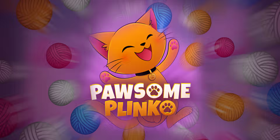 Pawsome Plinko by OneTouch, available for your casino platform