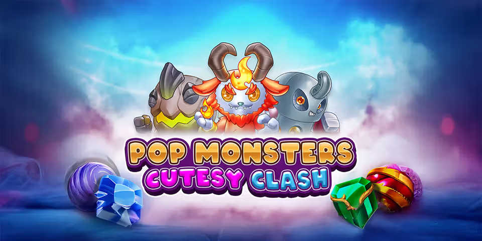 Pop Monsters: Cutesy Clash by PlayBeyondGames, available for your casino platform