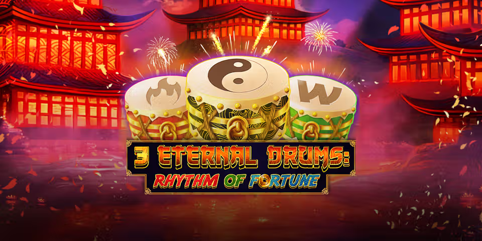 3 Eternal Drums: Rhythm of Fortune casino game by Penguin King