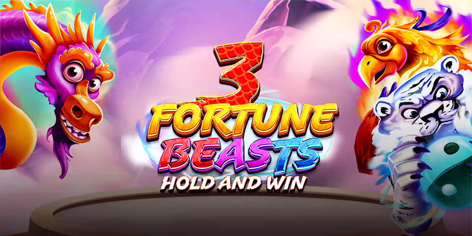 3 Fortune Beasts: Hold & Win by Penguin King, available for your casino platform