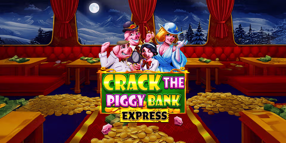 Crack the Piggy Bank Express by Penguin King, available for your casino platform