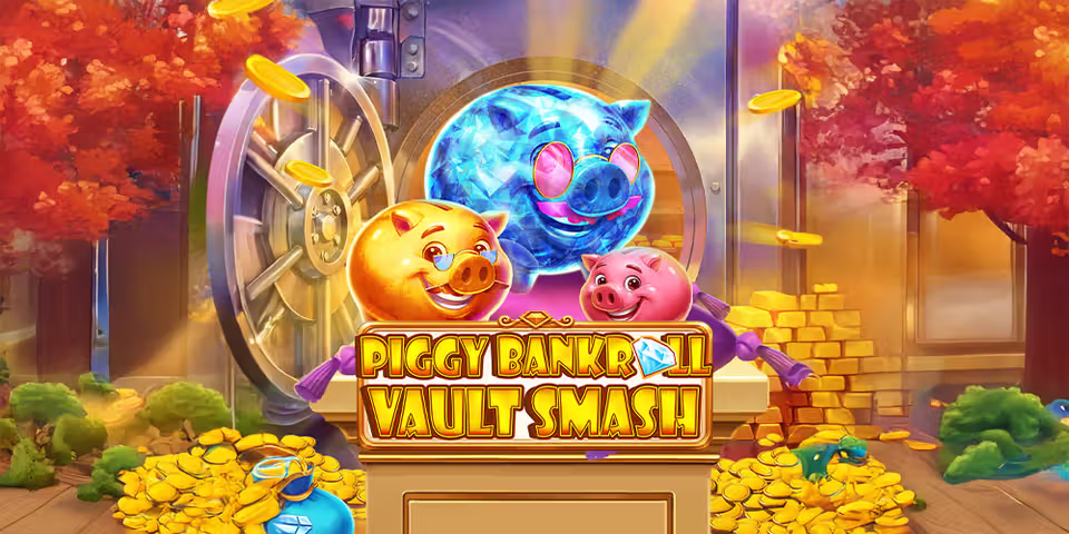 Piggy Bankroll: Vault Smash by Penguin King, available for your casino platform