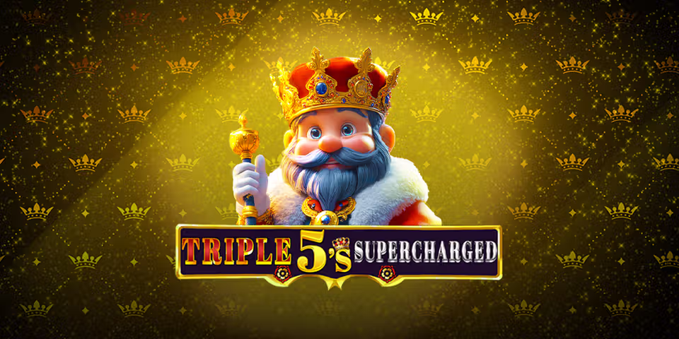 Triple 5's: Supercharged by Penguin King, available for your casino platform