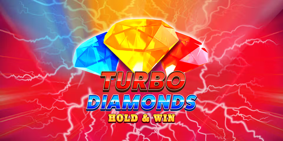 Turbo Diamonds: Hold & Win by Penguin King, available for your casino platform